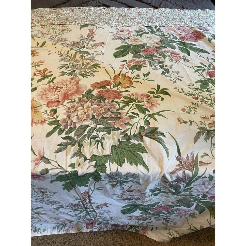 VNTG Martiex Liberty of London Floral Curtain Panel 70x70 Cotton